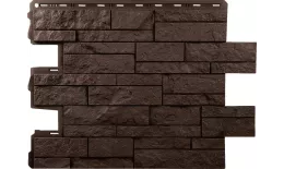 Фасадные панели Альта-Профиль Шотландия ЭКО Коричневый