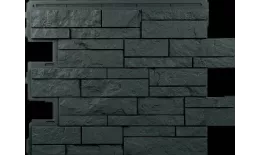 Фасадные панели Альта-Профиль Шотландия ЭКО Графит