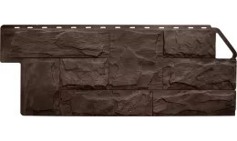 Фасадные панели Альта-Профиль Гранит ЭКО (1,13х0,47м) Коричневый