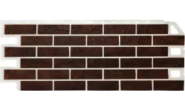 Фасадные панели Альта-Профиль Кирпич Рустикальный Цвет 06