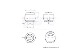 Вентилятор ECo110S + основание черный купить в краснодаре