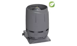 Вентилятор FLOW ECo125S + основание 300x300 серый купить в краснодаре