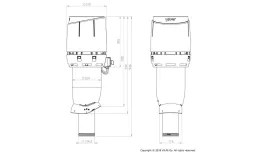 Вентилятор FLOW ECo125Р/700 серый ( = ECo190) купить в краснодаре