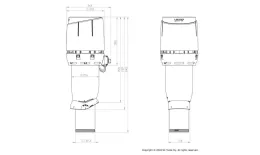 Вентилятор FLOW ECo160Р/700 черный купить в краснодаре