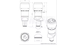 Вентилятор XL - E220P/160/700 коричневый купить в краснодаре