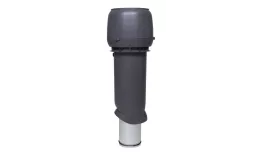 Выход вытяжки 160х225х700 ИЗ серый с колпаком купить в краснодаре