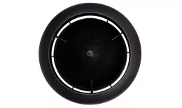 Выход вытяжки 125х160х700 ИЗ черный с колпаком купить в краснодаре