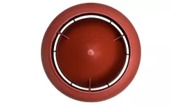 Выход вытяжки 125х160х700 ИЗ бордо с колпаком купить в краснодаре