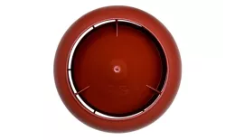 Колпак для трубы d160 красный купить в краснодаре