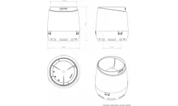 Колпак для трубы FLOW d110 красный купить в краснодаре