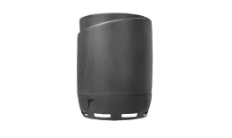 Колпак для трубы FLOW d110 черный купить в краснодаре