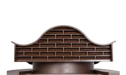 Вентиль кровельный HUOPA/SLATE - KTV коричневый купить в краснодаре