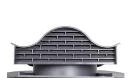 Вентиль кровельный HUOPA/SLATE - KTV серый купить в краснодаре