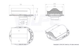 Вентиль кровельный CLASSIC - KTV серый купить в краснодаре