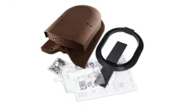 Вентиль кровельный Kvinta (Nera) GrandLine - KTV шоколадный купить в краснодаре