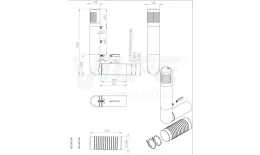 Дефлектор цокольный Ross 160/170 бежевый купить в краснодаре