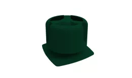 Комплект для шахты, колпак 270, зеленый купить в краснодаре