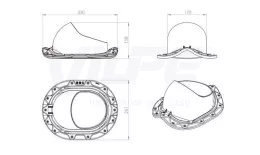 Проходной элемент MUOTOKATE коричневый купить в краснодаре