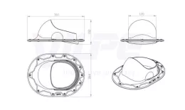 Проходной элемент CLASSIC коричневый купить в краснодаре