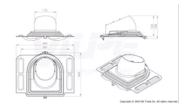 Проходной элемент PELTI бордо купить в краснодаре