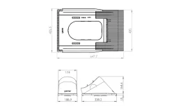 Проходные элементы UNITILE 2К серый купить в краснодаре
