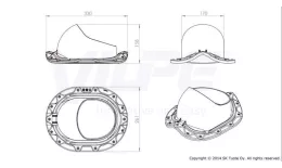 Проходной элемент MUOTOKATE 2K кирпичный купить в краснодаре