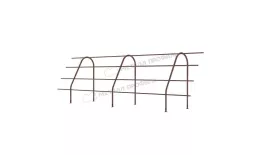 Ограждение кровельное ОК-h1200х3000 мм (8017) купить в краснодаре