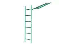 Лестница кровельная стеновая МП дл. 1860 мм без кронштейнов (5021)_1шт и метизы купить в краснодаре