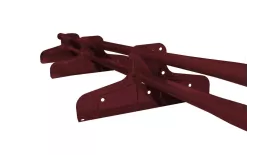 Снегозадержатель Стандарт Т4 d 40х20 RAL 3005 (1м) купить в краснодаре