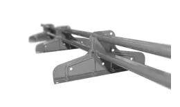 Снегозадержатель Стандарт Т4 d 40х20 RAL 9006 (3м) купить в краснодаре