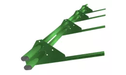 Снегозадержатель трубчатый на сендвич-панель/профнастил Стандарт RAL 6018 3м купить в краснодаре