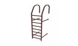 Лестница стеновая Grand Line RAL 8017 2,76м купить в краснодаре