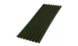 Кровельный лист Ондулин Смарт 1950х950 мм, зеленый купить в краснодаре