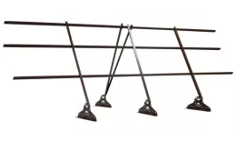 Ограждение кровельное на фальц Grand Line 1,2х3 RAL 8017 купить в краснодаре