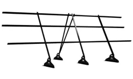 Ограждение кровельное на фальц Grand Line 1,2х3 RAL 9005 купить в краснодаре