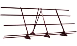 Ограждение кровельное со снегозадержателем Grand Line 1,2х3м RAL 3011