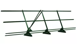 Ограждение кровельное со снегозадержателем на фальц Grand Line 0,9х3м RAL 6002