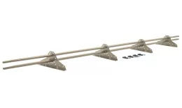 Снегозадержатель трубчатый Grand Line RAL 1015 3м купить в краснодаре