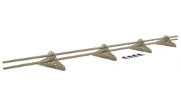 Снегозадержатель трубчатый Grand Line RAL 1035 3м купить в краснодаре