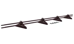 Снегозадержатель трубчатый Grand Line RAL 3007 3м купить в краснодаре