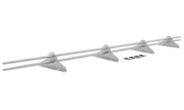 Снегозадержатель трубчатый Grand Line RAL 7047 3м купить в краснодаре