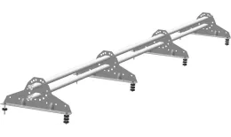 Снегозадержатель трубчатый Grand Line RAL 9003 3м купить в краснодаре