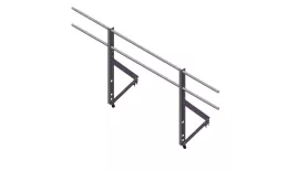 Ограждение кровельное Optima 0,9х2м RAL 8017 купить в краснодаре