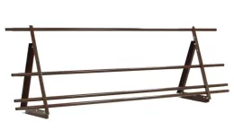 Ограждение кровельное со снегозадержателем на фальц Optima 0,65х2м RAL 8017 купить в краснодаре