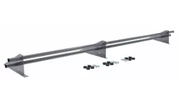 Снегозадержатель трубчатый универсальный Optima плюс RAL 9006