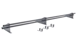 Снегозадержатель трубчатый для фальцевой кровли Optima RAL 9006 3м купить в краснодаре