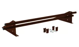 Снегозадержатель трубчатый для фальцевой кровли Optima RAL 3009 1м купить в краснодаре