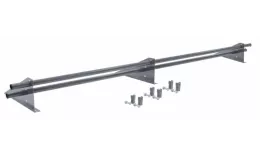 Снегозадержатель трубчатый для фальцевой кровли Optima RAL 9003 1м купить в краснодаре