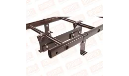 Лестница кровельная BORGE 1,8м, комплект, для фальцевой кровли, коричневый шоколад (RAL 8017) купить в краснодаре