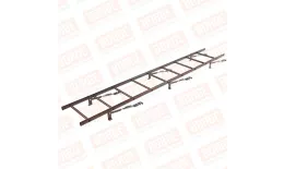 Лестница кровельная BORGE 2,7м, комплект, для черепичной кровли, коричневый шоколад (RAL 8017) купить в краснодаре